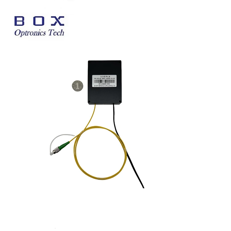 840nm 20mW SLED broadband lux Source 840nm 20mW SLED broadband lux Source